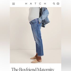 Hatch Maternity - The Boyfriend Maternity Jean